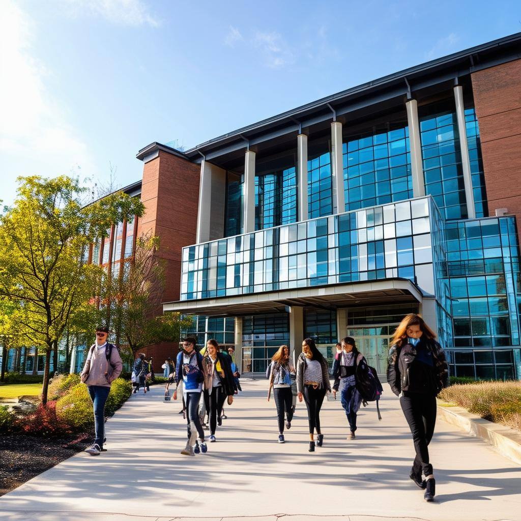 higher education students business school